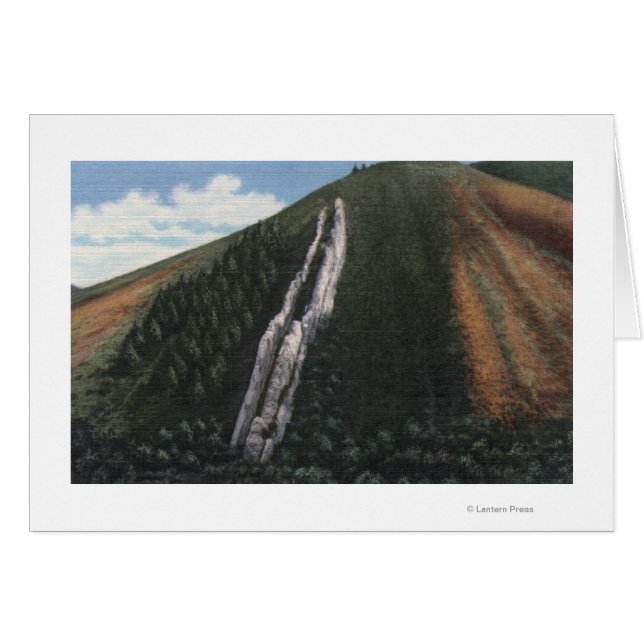 La diapositiva del diablo cerca de la frontera Uta (Anverso (Horizontal))