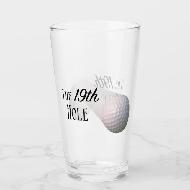 La diecinueveavo pelota de golf del agujero (Anverso)