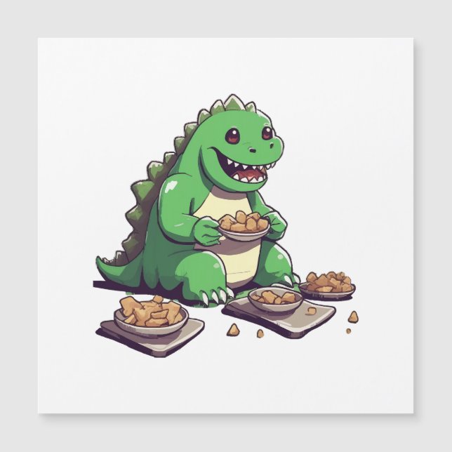 La dieta de los dinosaurios mañana (Anverso)