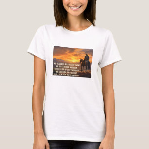 La diferencia: la camiseta con puesta de sol (lige