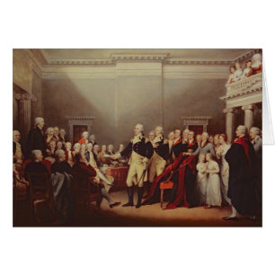 La dimisión de George Washington
