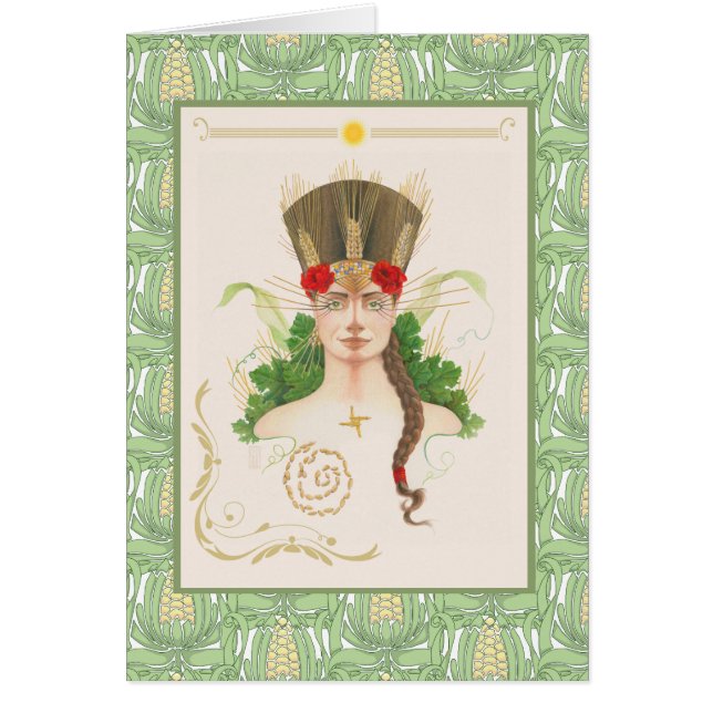 La diosa de Lughnasadh Tailtiu (Frente)