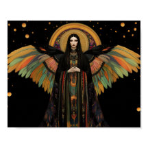 La diosa de Morrigan del fortalecimiento del arte