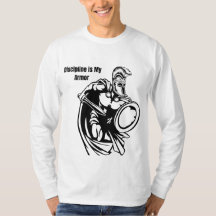 “La disciplina es mi armadura” - Camiseta de guerr