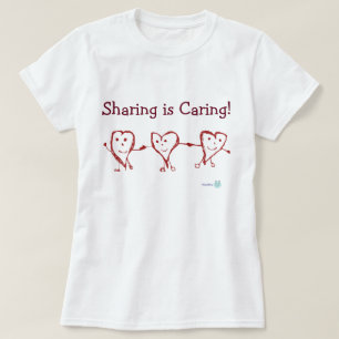 ¡La distribución está cuidando! Camiseta de
