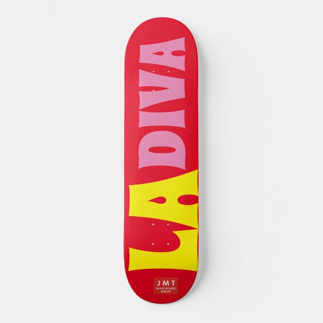 LA  DIVA  Patineta (Anverso)