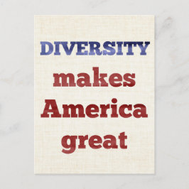La DIVERSIDAD hace América la gran postal