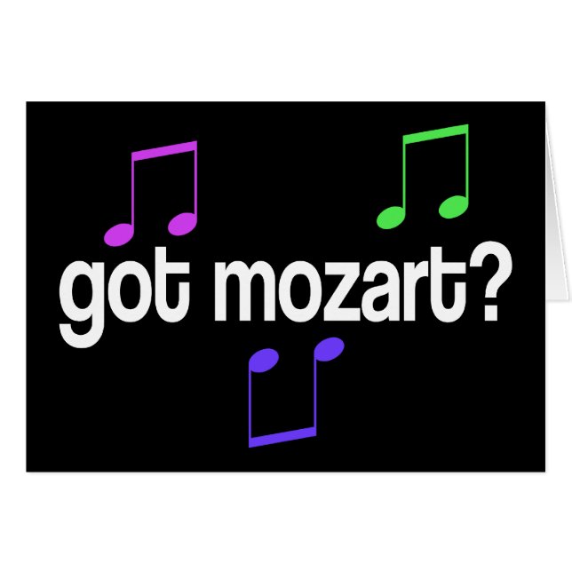 La diversión consiguió a Mozart (Anverso (Horizontal))