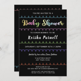 La diversión neutra de género tira a la invitación