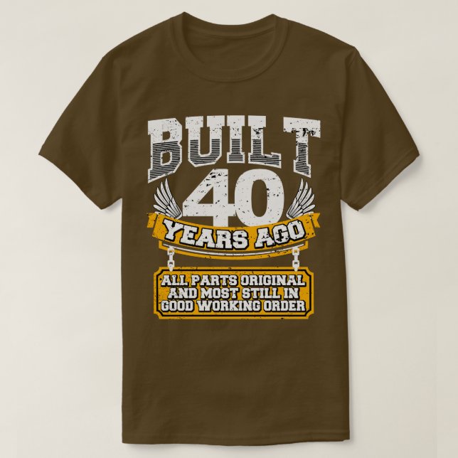 La divertida 400ª camiseta de cumpleaños construid (Diseño del anverso)