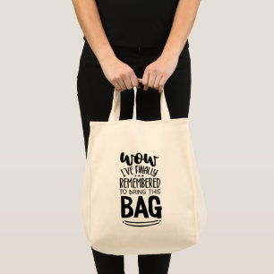 La divertida bolsa de compras, recuerdo la bolsa d