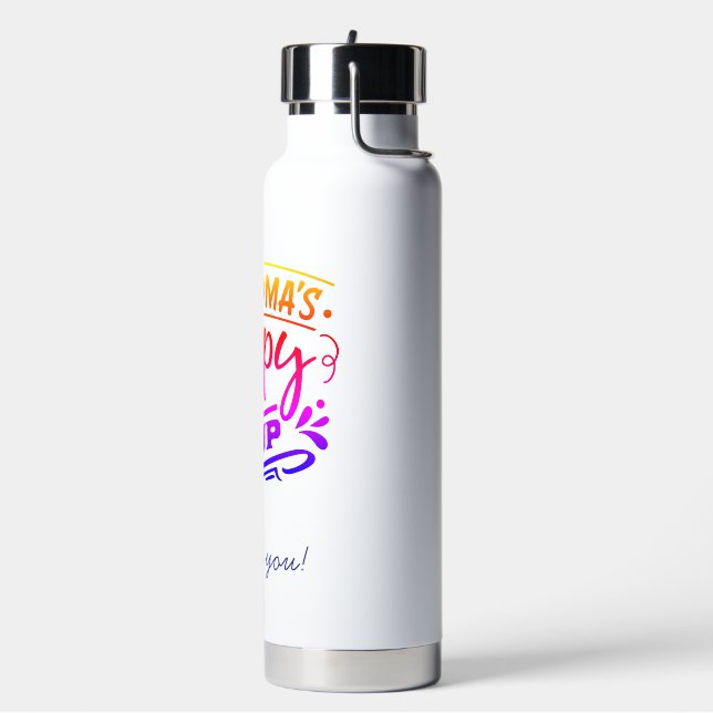 La divertida botella de agua de la Copa Sippy de l (Izquierda)