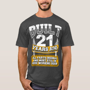 La divertida camiseta de cumpleaños número 21 cons