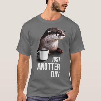 La divertida camiseta de Otter es otro día más par