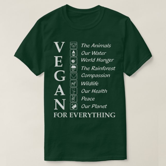La divertida camiseta de regalo vegana vegan para  (Diseño del anverso)