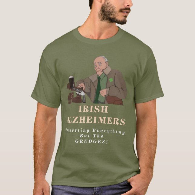 La divertida camiseta de St. Paddy Gangster del ir (Anverso)