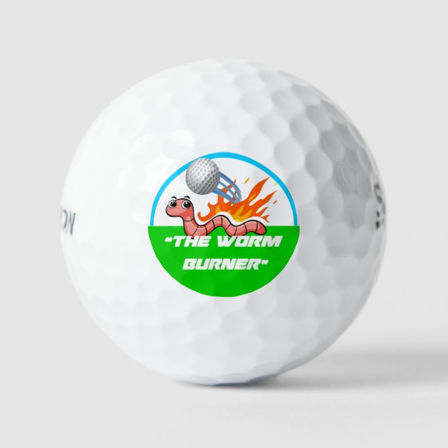 La divertida pelota de Personalizado de golf "The  (Anverso)