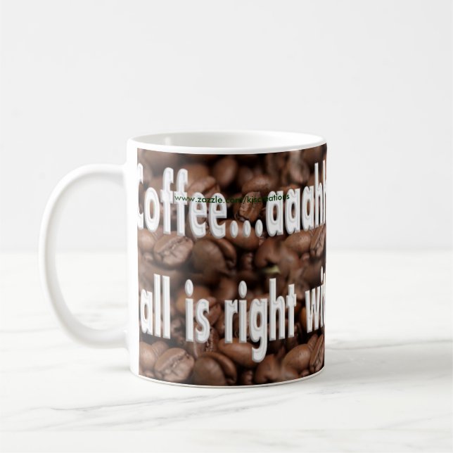 La divertida y divertida Copa Mug de Café (Izquierda)