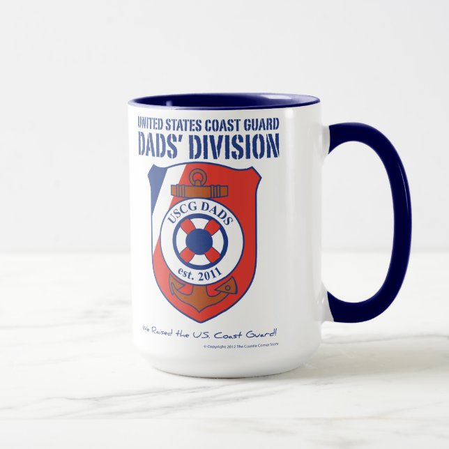 La división de los papás de USCG taza del (Derecha)