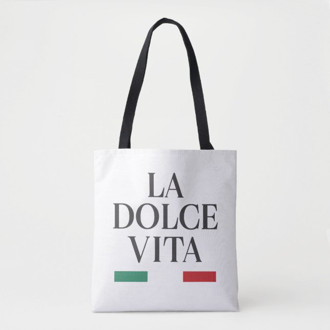 La dolce vita bolsa de tocador italiana (Anverso)