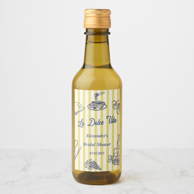 La Dolce Vita Fiesta de Despedida de Soltera Itali (Anverso)