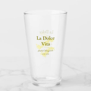 La Dolce Vita pareja de bodas amarillos Nombre fec