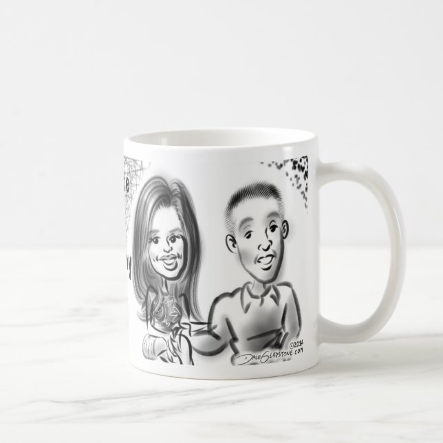 La ducha nupcial Caricatures la taza 2014a (Derecha)