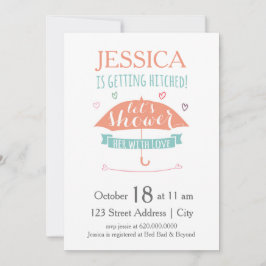 La duchan con amor - Invitación a la ducha nupcial