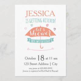 La duchan con amor - Invitación a la ducha nupcial