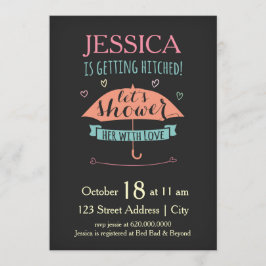 La duchan con amor - Invitación a la ducha nupcial