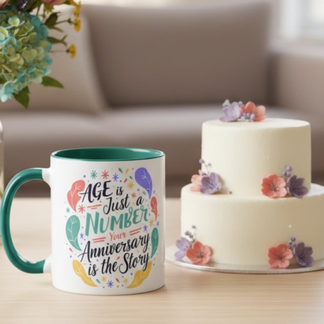 La Edad es Solo un Número Taza (Subido por el creador)