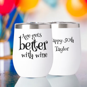 La Edad Mejora Con El Cumpleaños Del Vino Personal