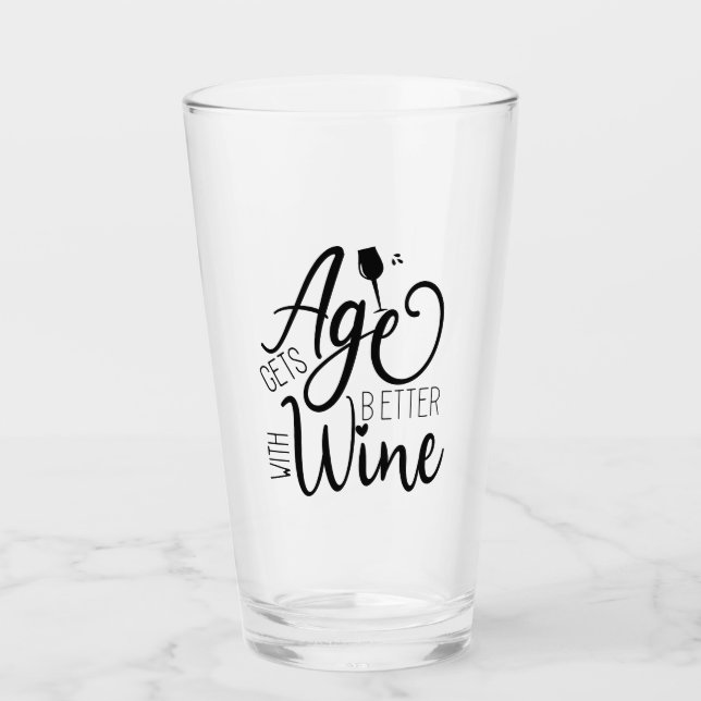 La edad mejora con el Vino (Anverso)