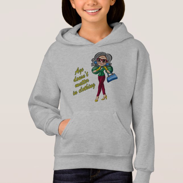 La edad no importa en la ropa (Anverso)