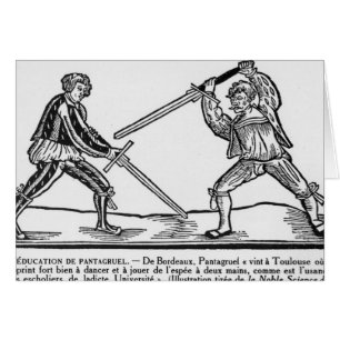La educación de Pantagruel, ilustracion