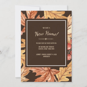 La elegante caída deja nueva Invitación en casa