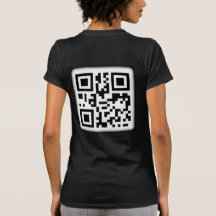 La elegante camiseta con código QR