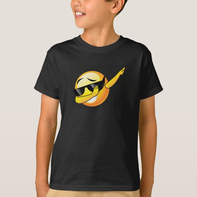 La emoji del lenguado embroma la camiseta (Anverso)