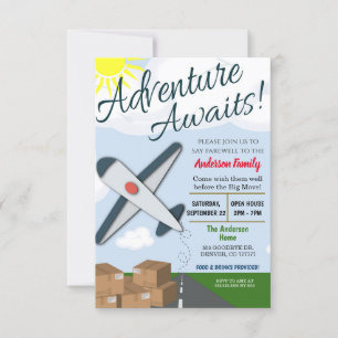 La emotiva invitación de la fiesta de Aventura