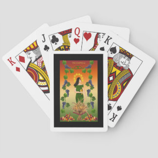 La emperatriz - Jugando cartas