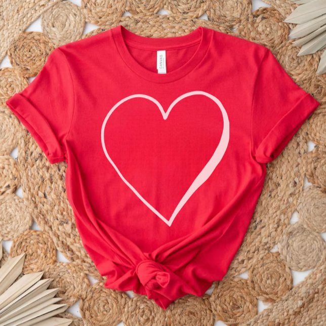 La encantadora camiseta roja, regalo de San Valent (Subido por el creador)