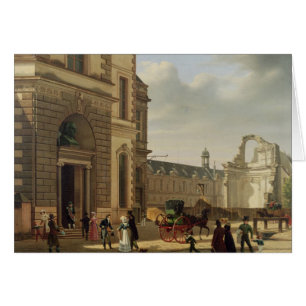 La entrada al Musee de Louvre y St.