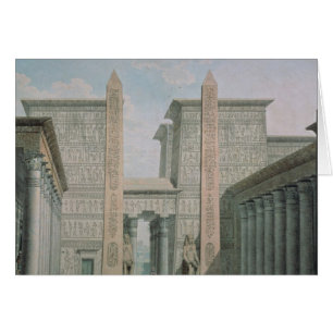La entrada al templo, escena iii del acto I