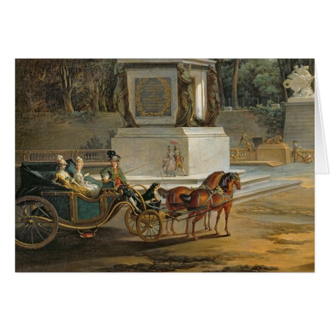 La entrada al Tuileries (Anverso (Horizontal))