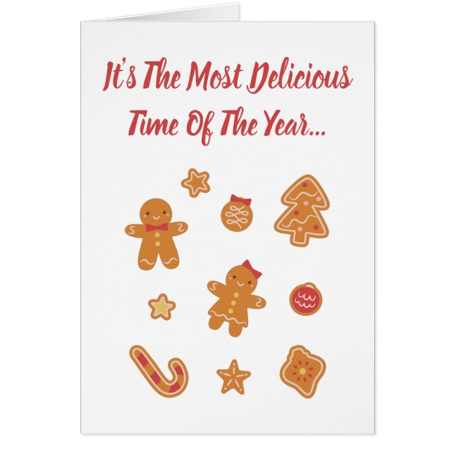 La época más deliciosa del año, Jengibre Navidad (Frente)