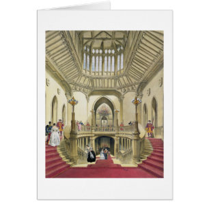 La escalera magnífica, castillo de Windsor, 'de un