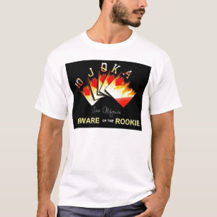 La escalera real se guarda de la camiseta novata