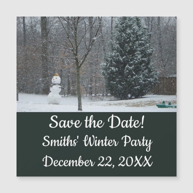 La escena de nieve en invierno de los nevados del  (Anverso)