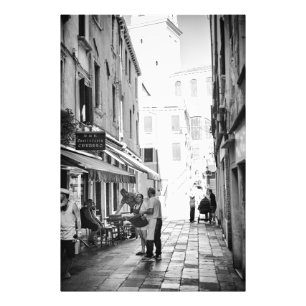 La escena veneciana - impresión de la foto - toda