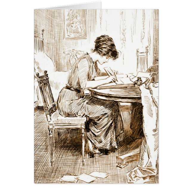 La escritura de la mujer pone letras a 1911 (Frente)